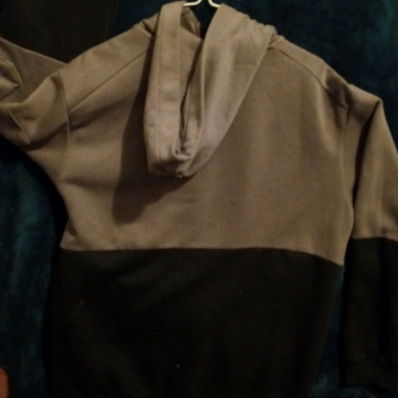 Adidas grey and black. Hoody - Picture 2 of 3